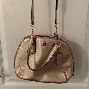 Coach Rose Gold Medium-sized Handbag